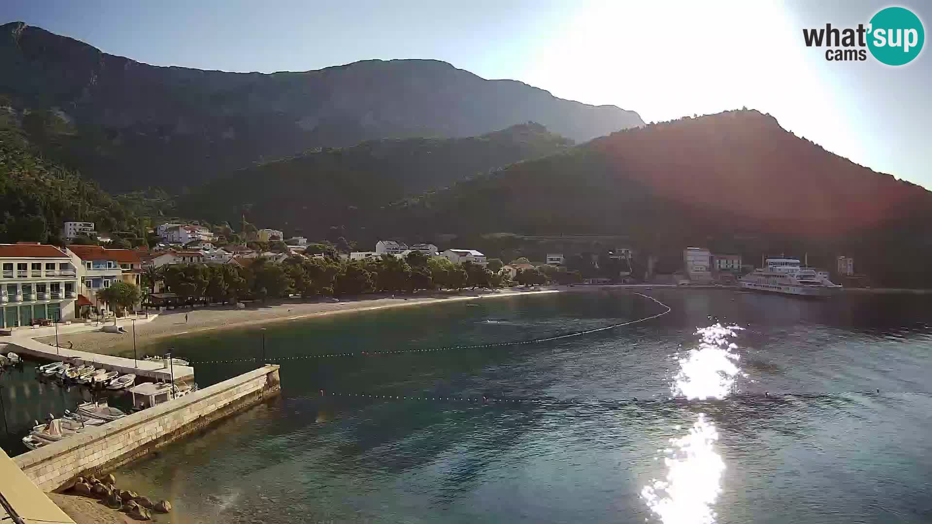Spletna kamera v živo Drvenik – Makarska – Dalmacija – Hrvaška