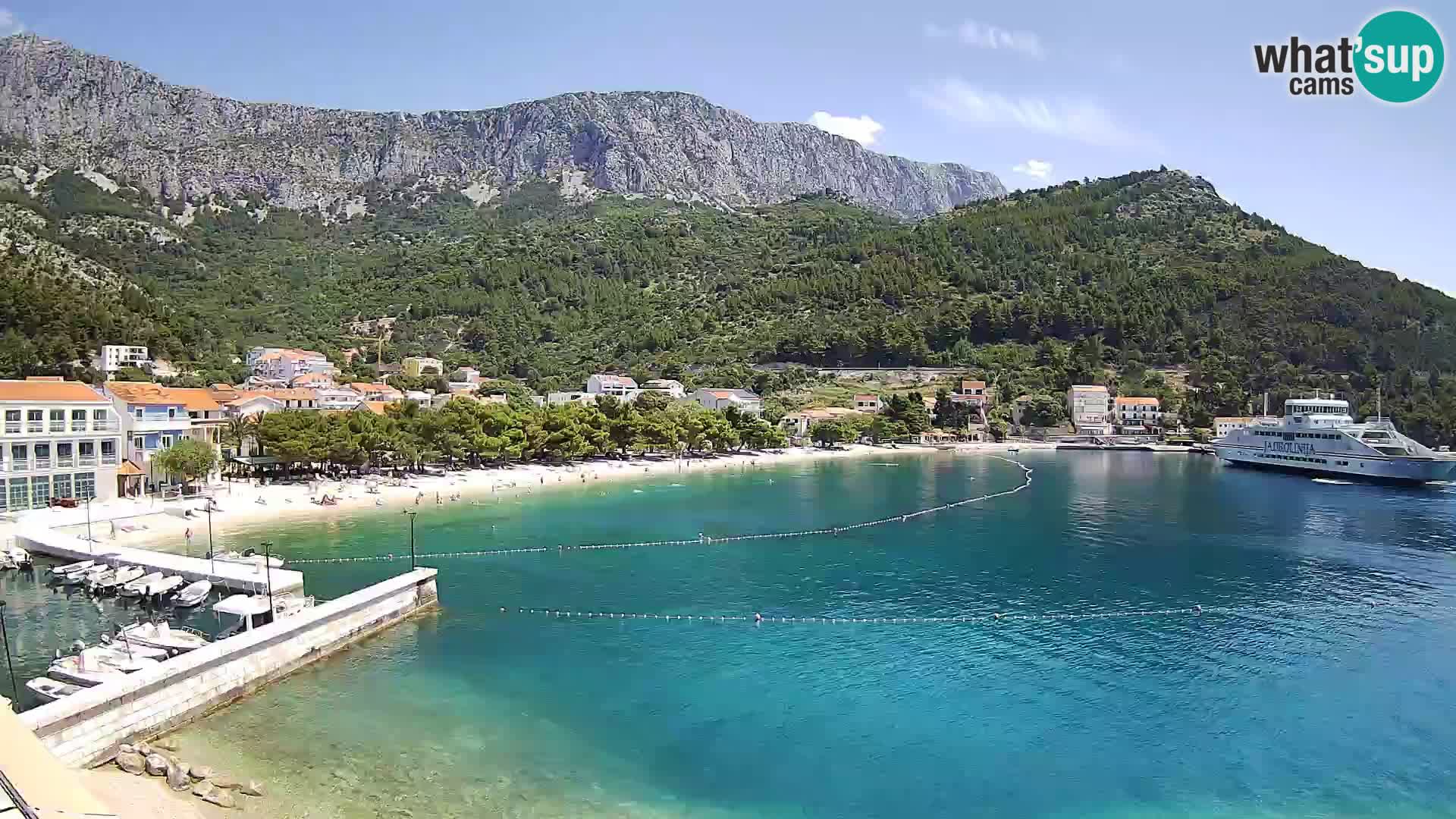 Live webcam Drvenik – Makarska – Dalmazia – Croazia