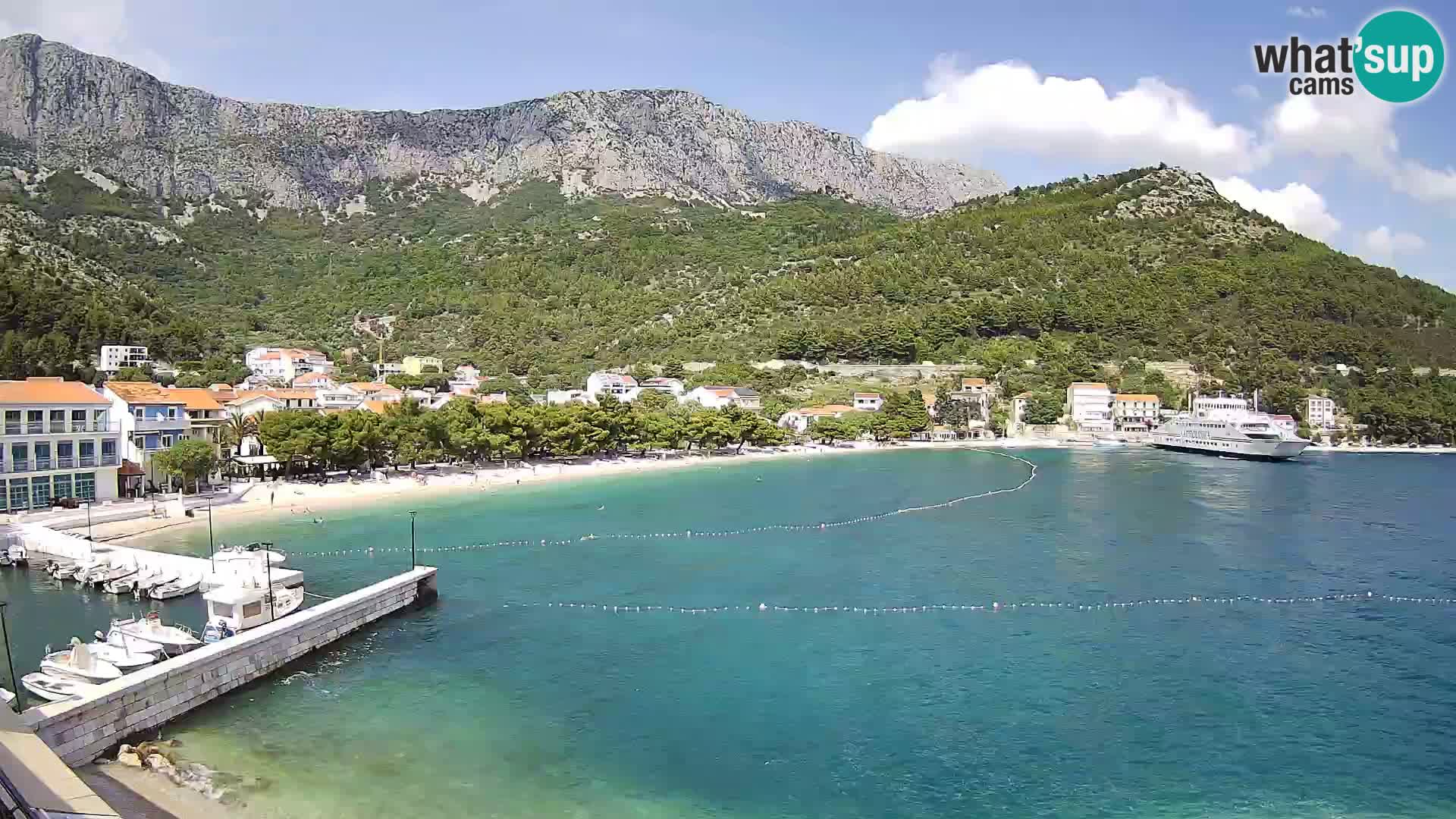 Live webcam Drvenik – Makarska – Dalmazia – Croazia