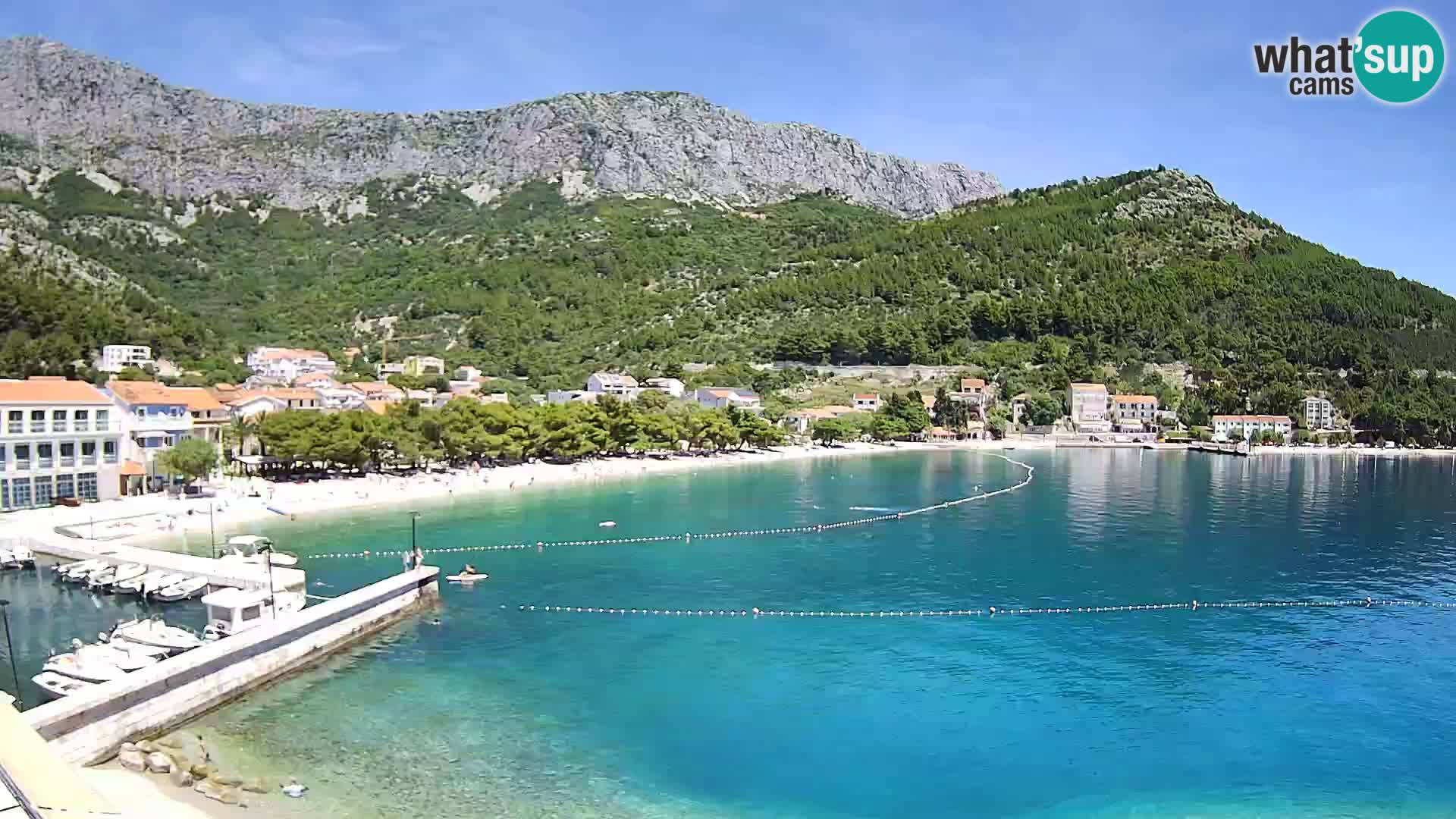 Spletna kamera v živo Drvenik – Makarska – Dalmacija – Hrvaška