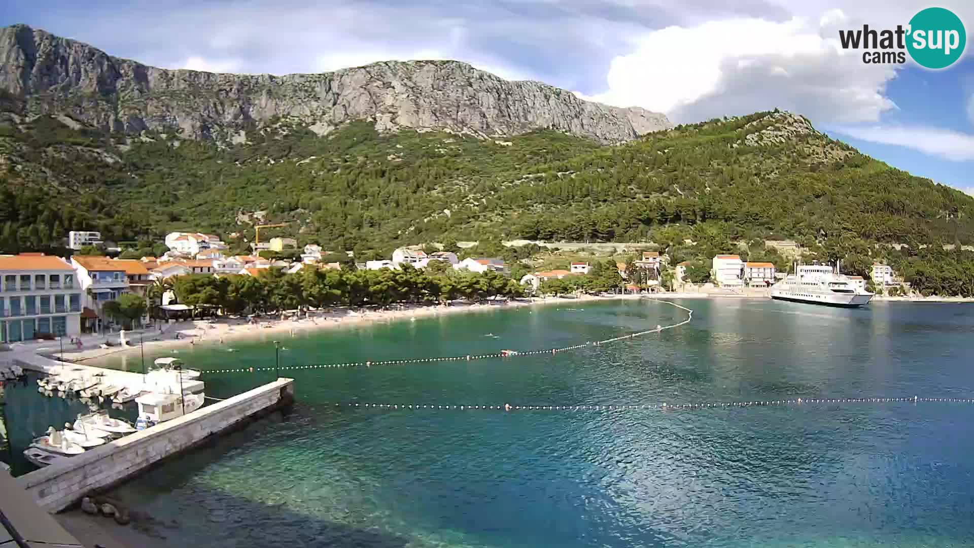 Live webcam Drvenik – Makarska – Dalmazia – Croazia
