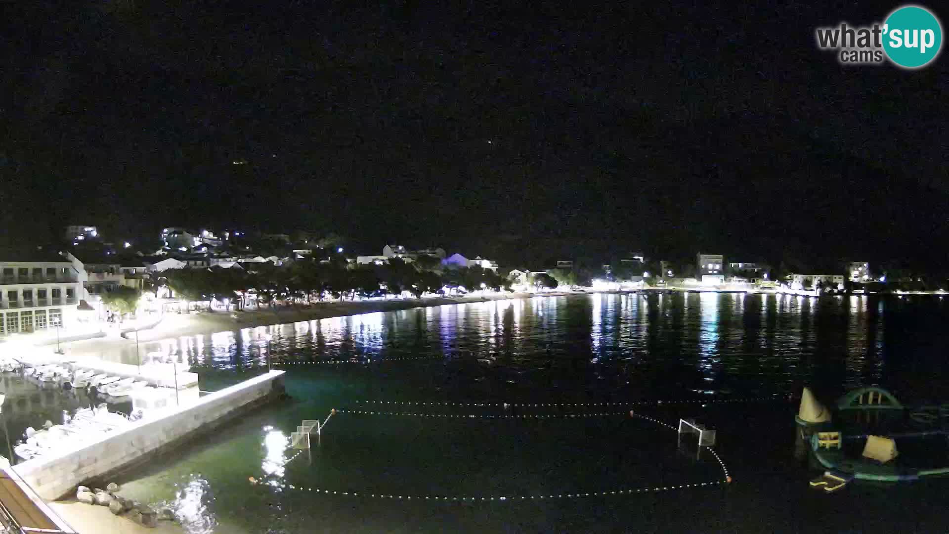 Spletna kamera v živo Drvenik – Makarska – Dalmacija – Hrvaška