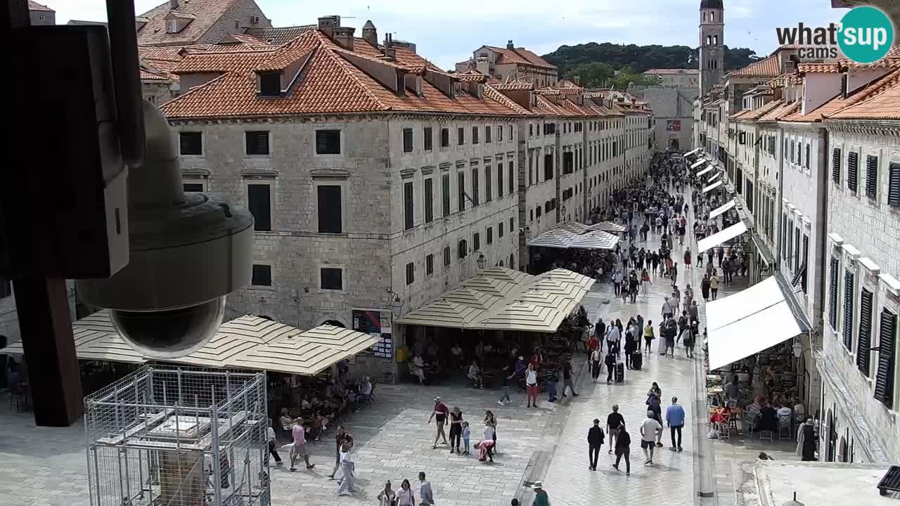 Webcam live Dubrovnik – panorama della città vecchia