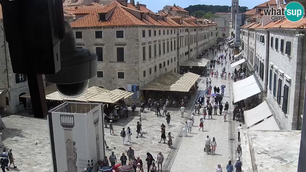 Webcam Dubrovnik – panorama de la vieille ville