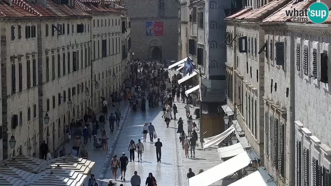 Webcam Ragusa (Dubrovnik) Stradun