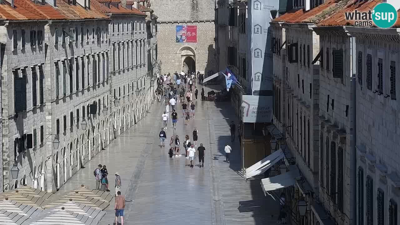 Live Webcam Dubrovnik Stradun
