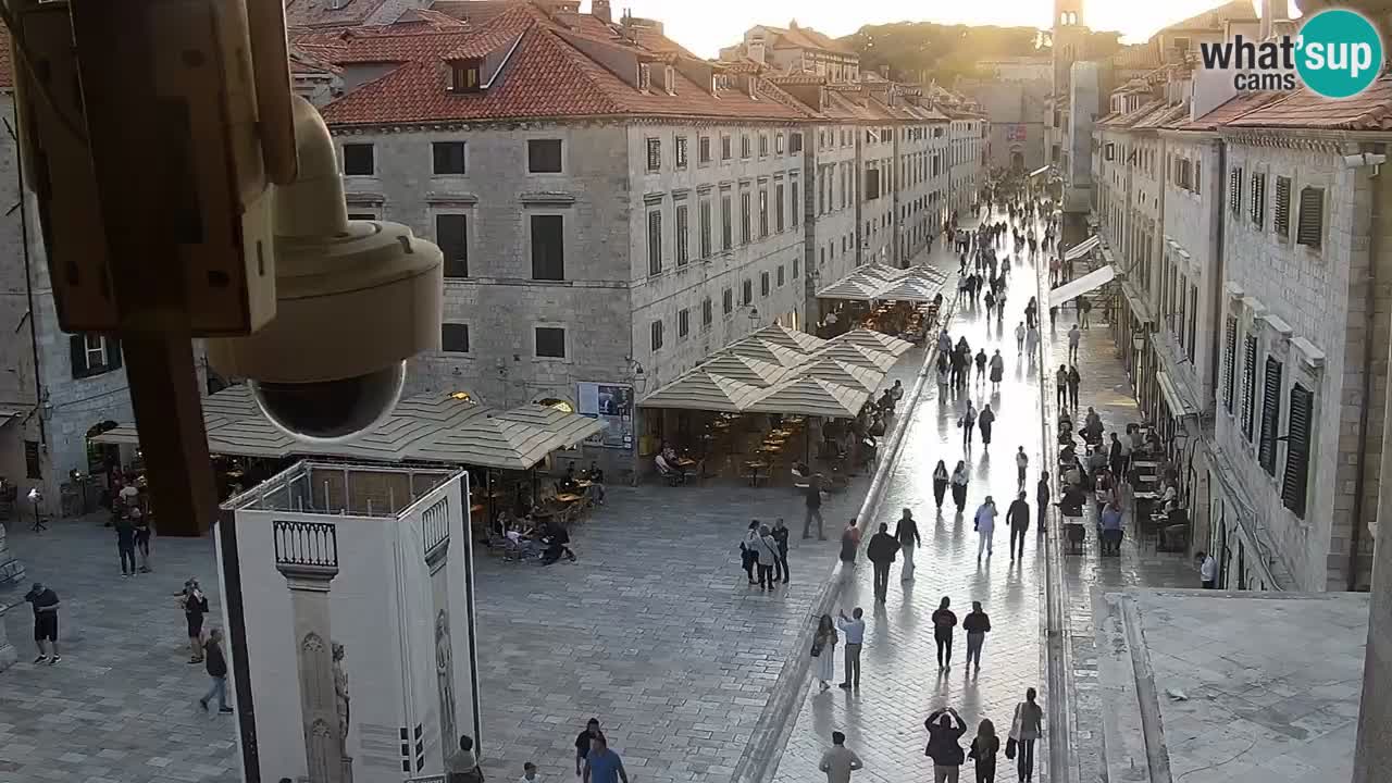 Live Webcam Dubrovnik Stradun