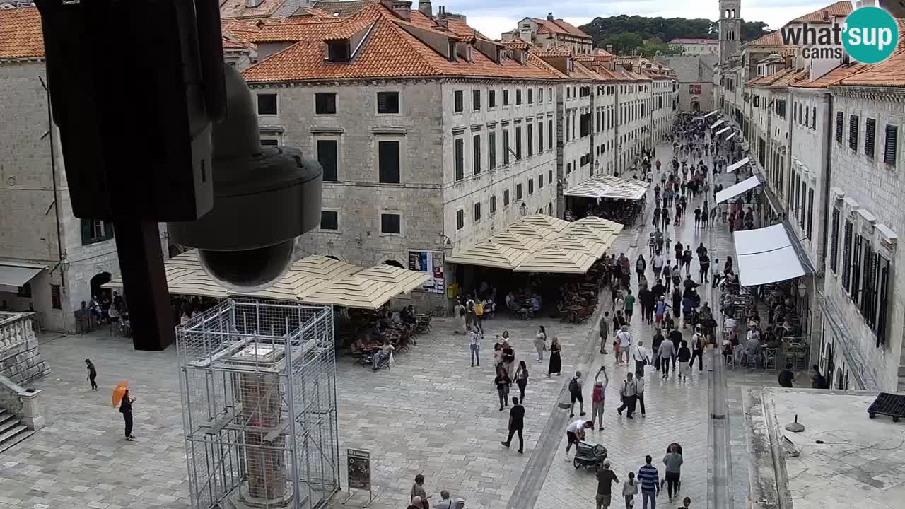 Webcam Dubrovnik – panorama de la vieille ville