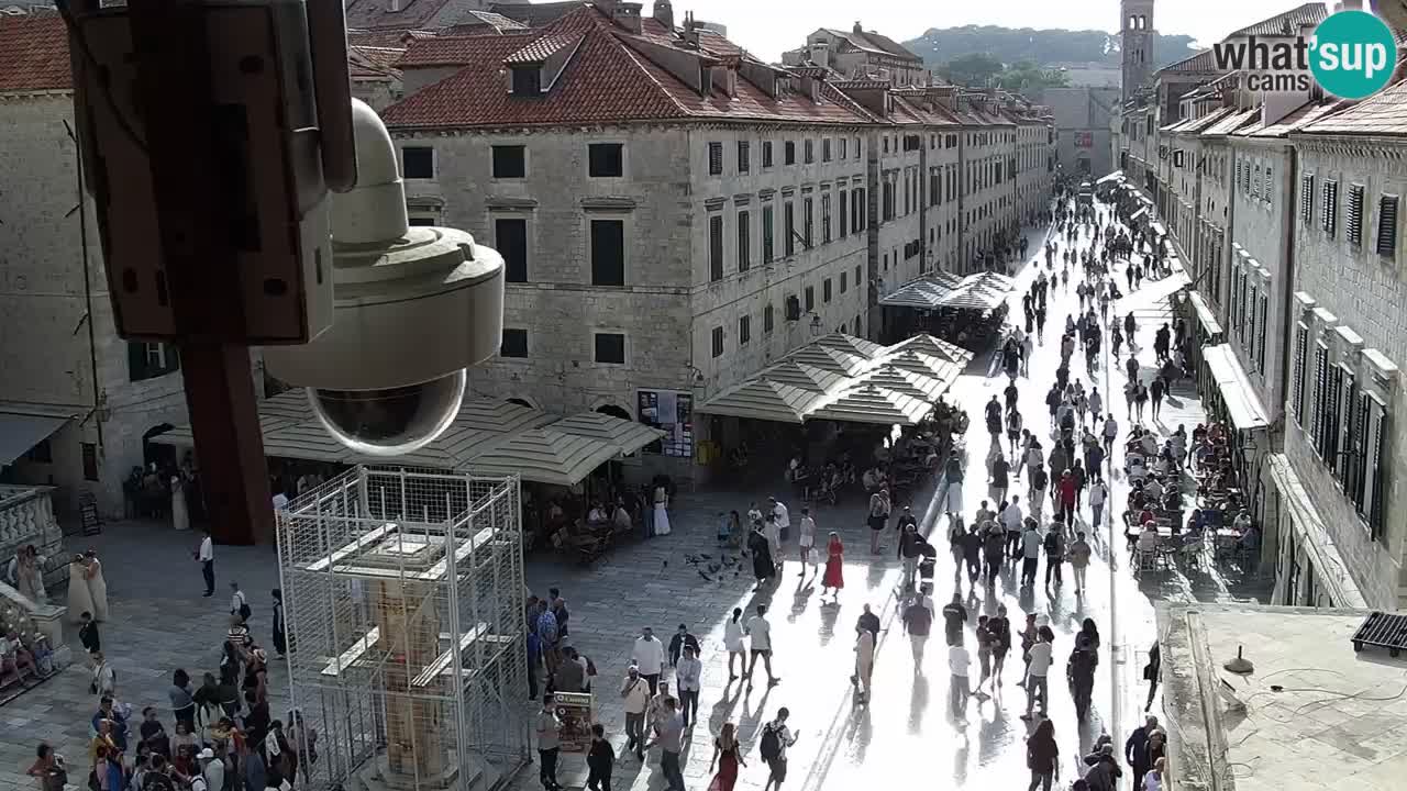 Webcam live Dubrovnik – panorama della città vecchia