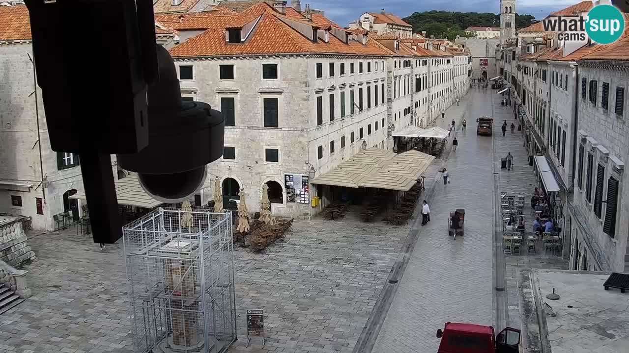 Webcam Dubrovnik – panorama de la vieille ville