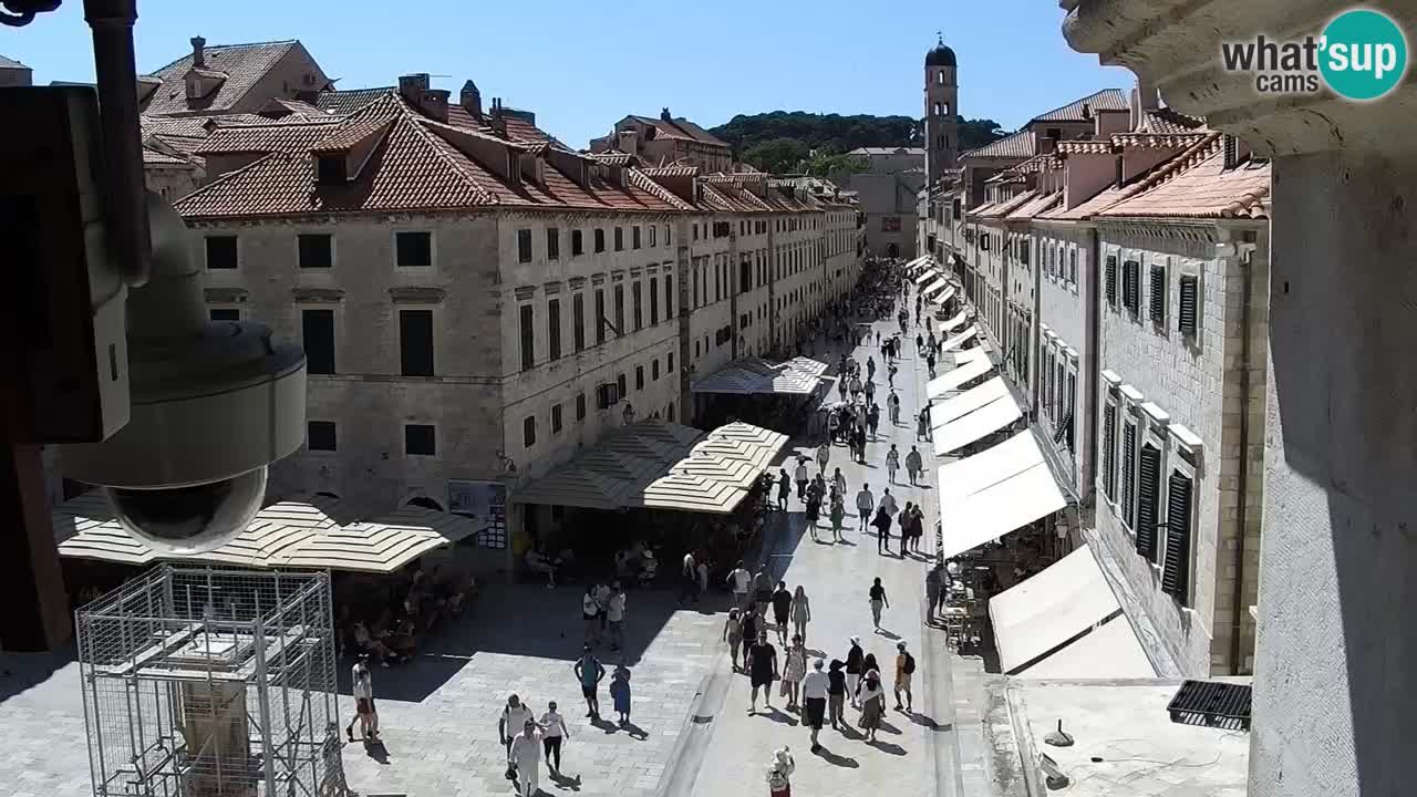 Kamera v živo Dubrovnik Stradun / Placa