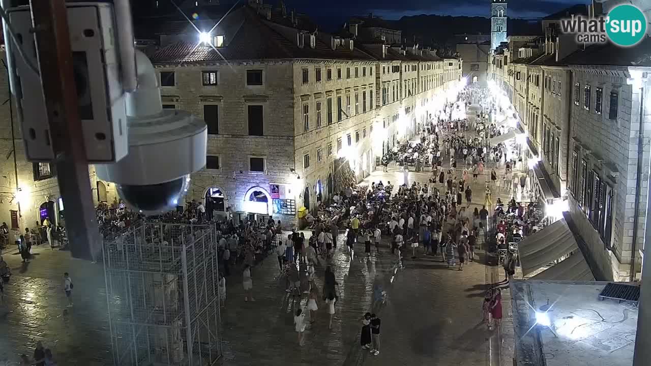 Kamera v zivo Dubrovnik – panorama na stari del mesta