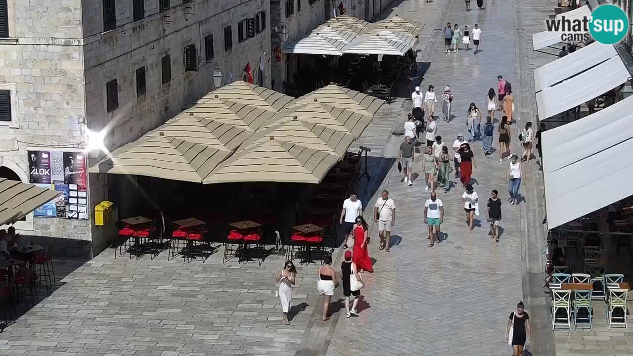 Webcam Ragusa (Dubrovnik) Stradun