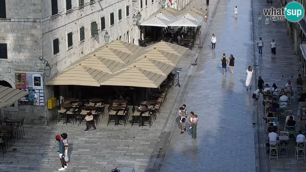 Live Webcam Dubrovnik Stradun