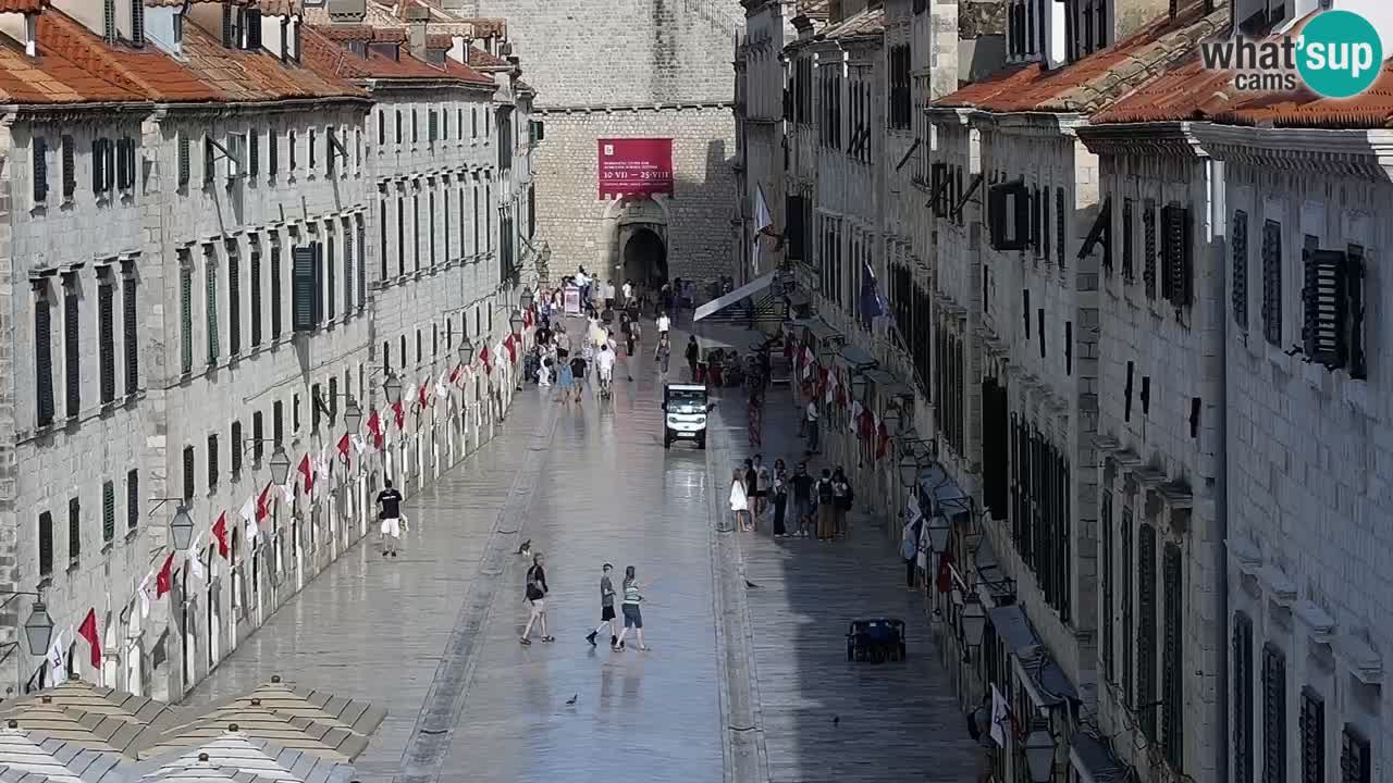 Kamera v živo Dubrovnik Stradun / Placa