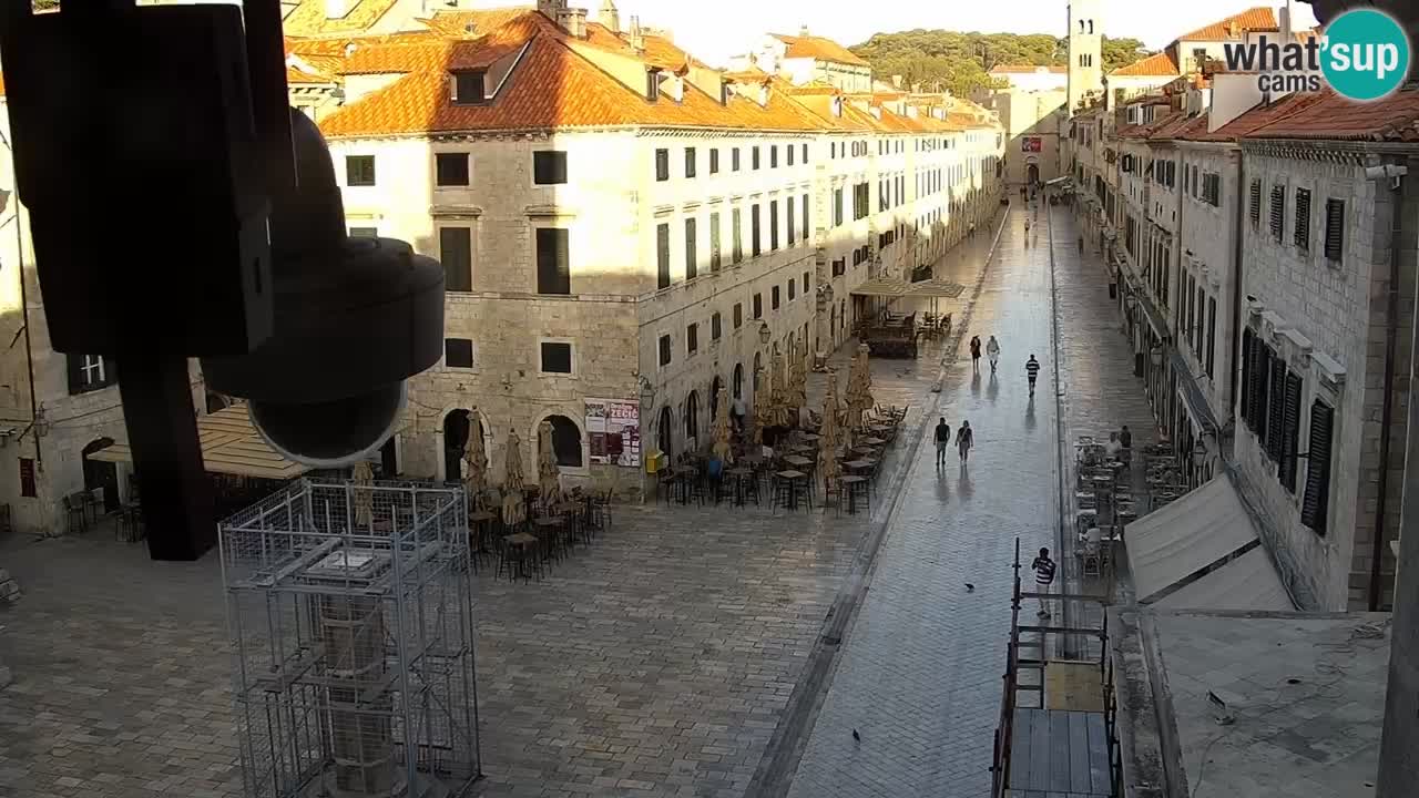 Webcam live Dubrovnik – panorama della città vecchia