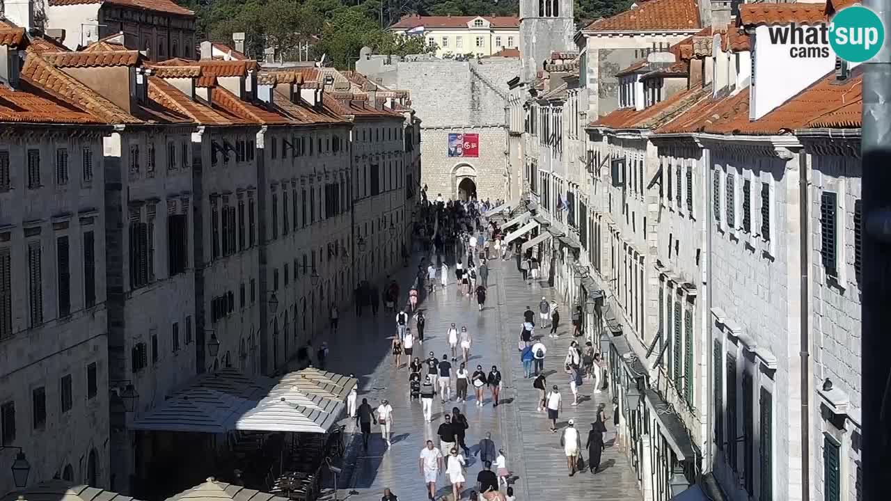 Webcam Dubrovnik – panorama de la Ciudad Vieja