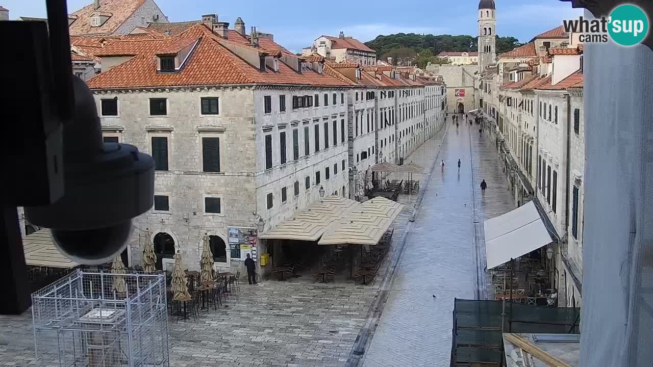 Webcam live Dubrovnik – panorama della città vecchia