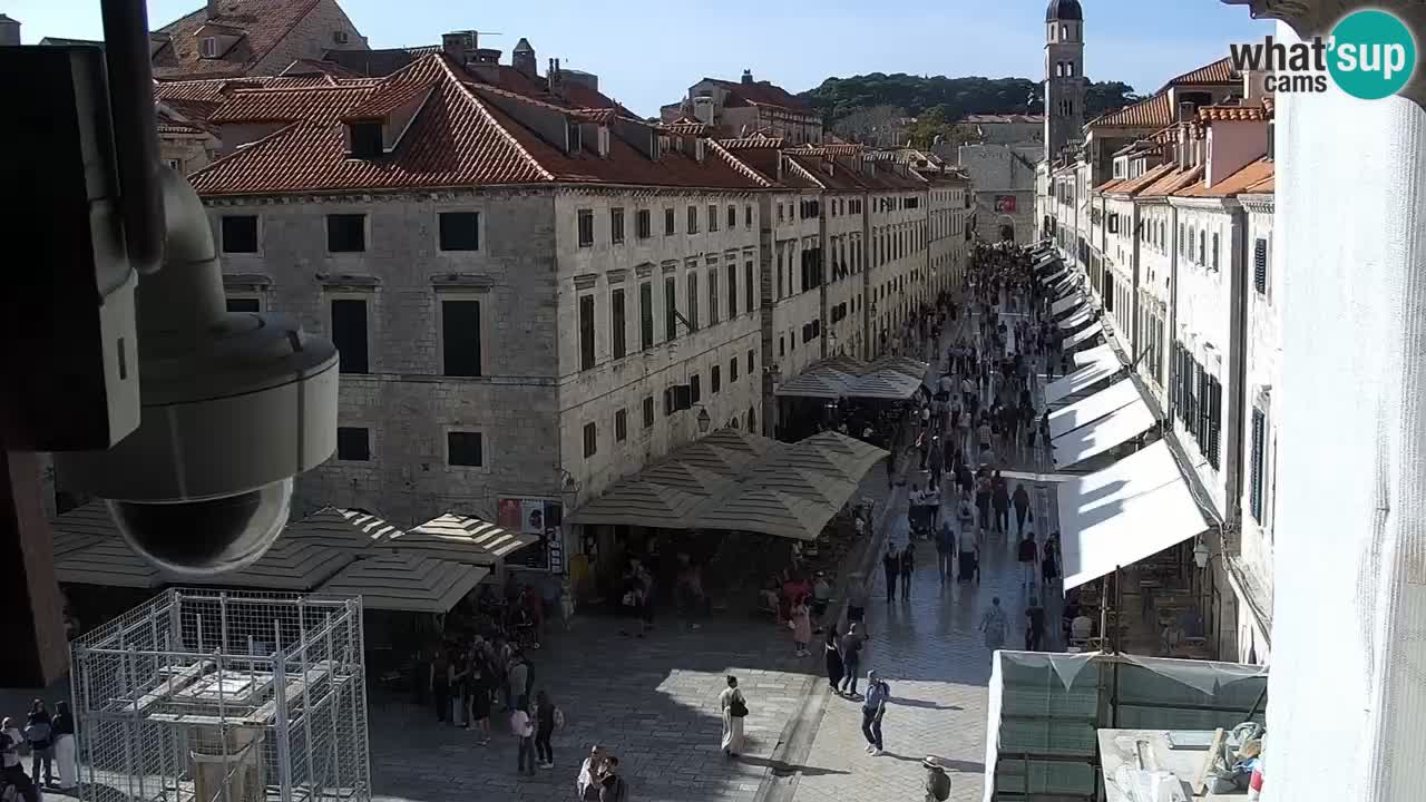 Kamera v živo Dubrovnik Stradun / Placa