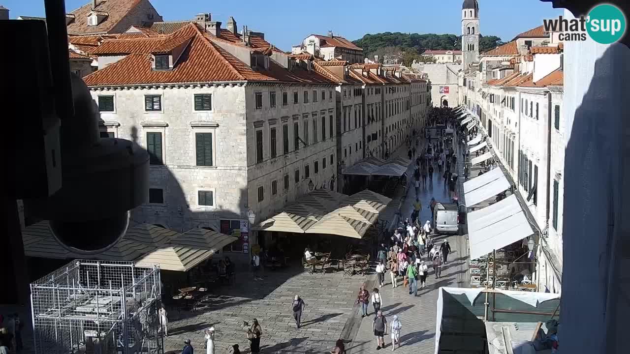 Live Webcam Dubrovnik Stradun