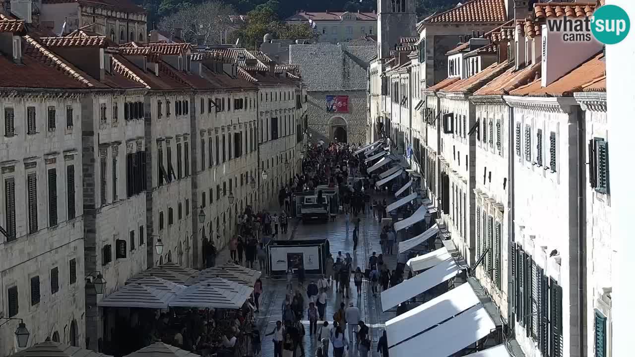 Webcam Ragusa (Dubrovnik) Stradun