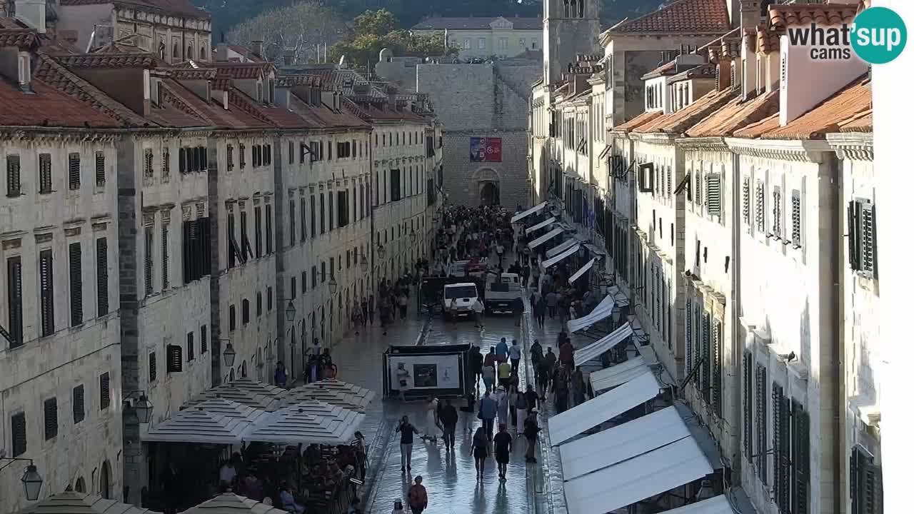 Webcam Ragusa (Dubrovnik) Stradun