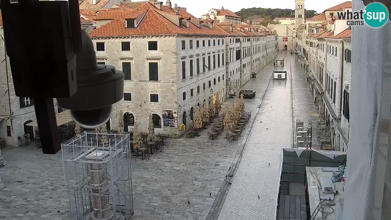 Live Webcam Dubrovnik Stradun