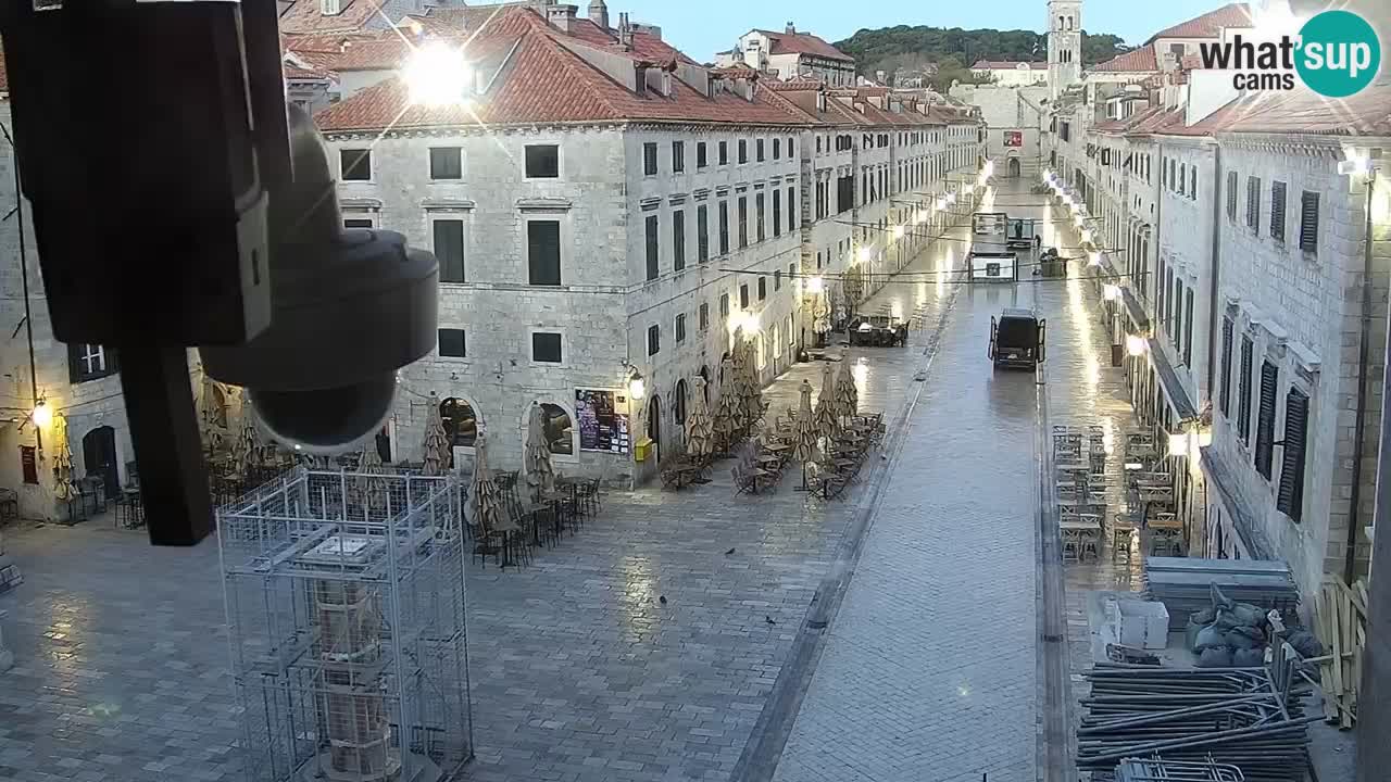 Webcam Dubrovnik – panorama de la vieille ville