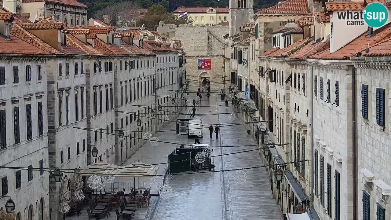 Kamera v živo Dubrovnik Stradun / Placa