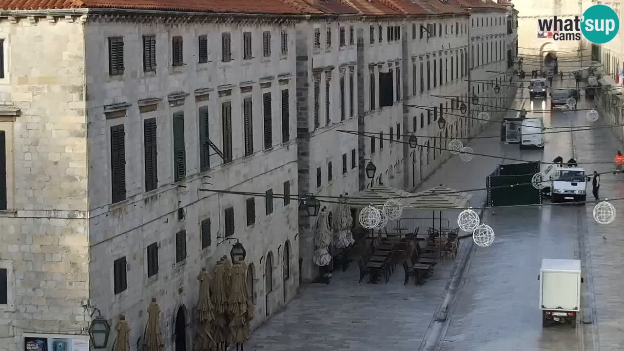 Kamera v živo Dubrovnik Stradun / Placa