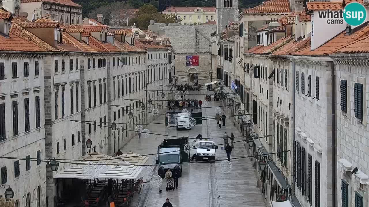 Kamera v živo Dubrovnik Stradun / Placa