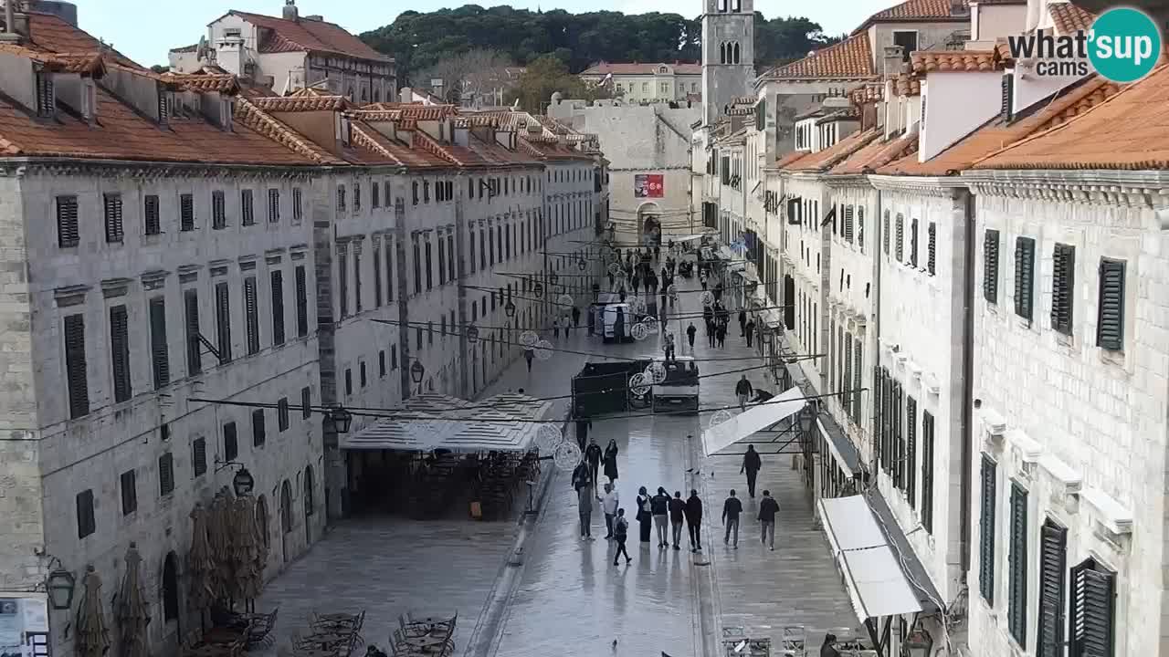 Webcam live Dubrovnik – panorama della città vecchia