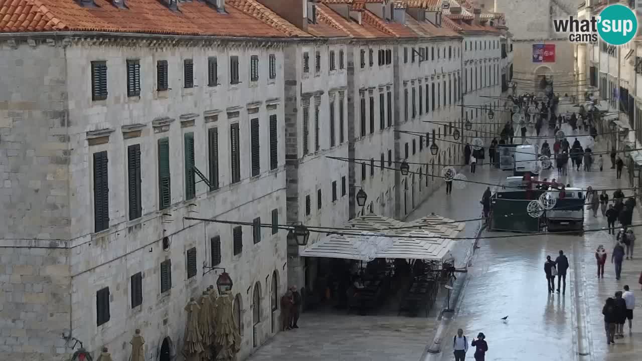 Webcam Ragusa (Dubrovnik) Stradun