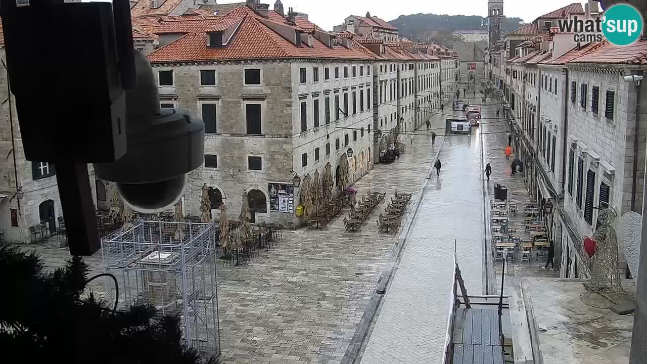 Webcam live Dubrovnik – panorama della città vecchia