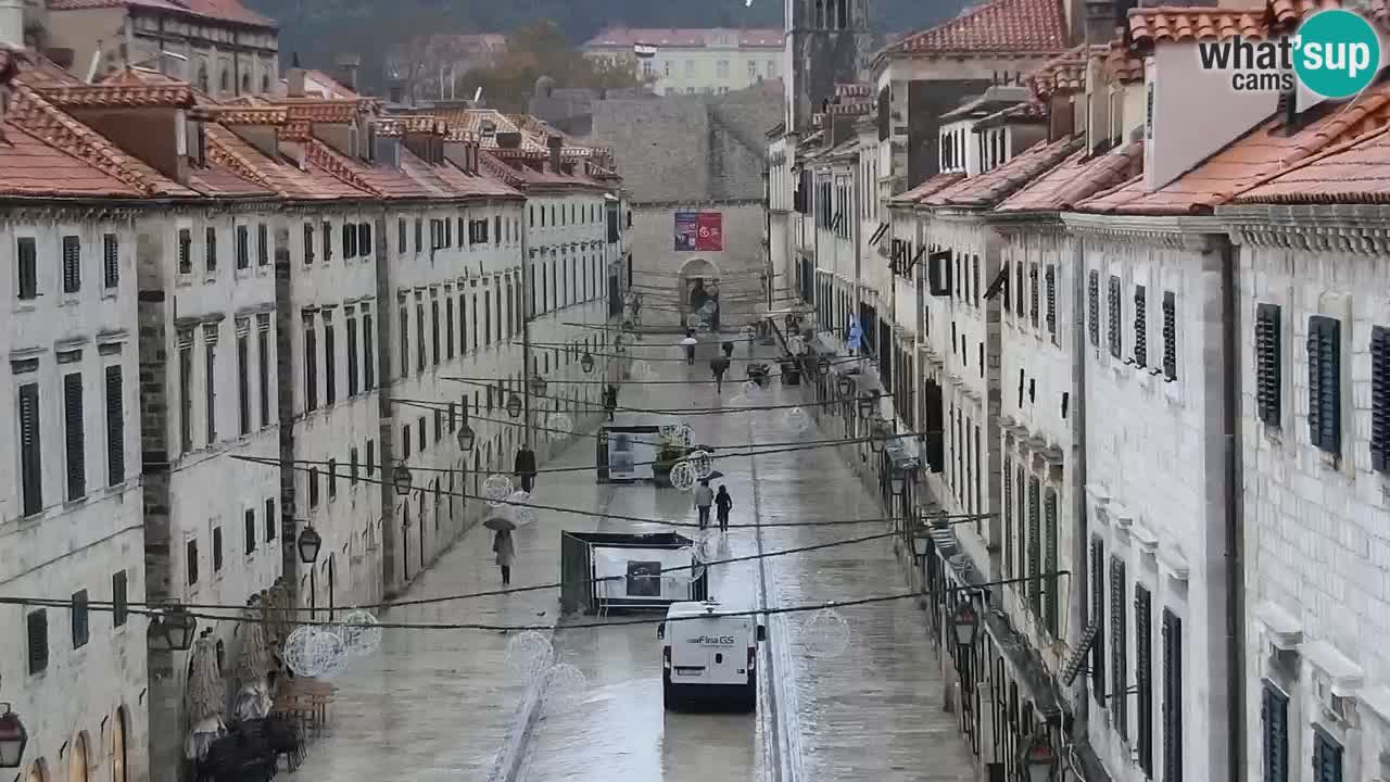 Webcam live Dubrovnik – panorama della città vecchia