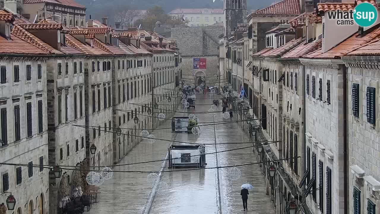 Webcam live Dubrovnik – panorama della città vecchia