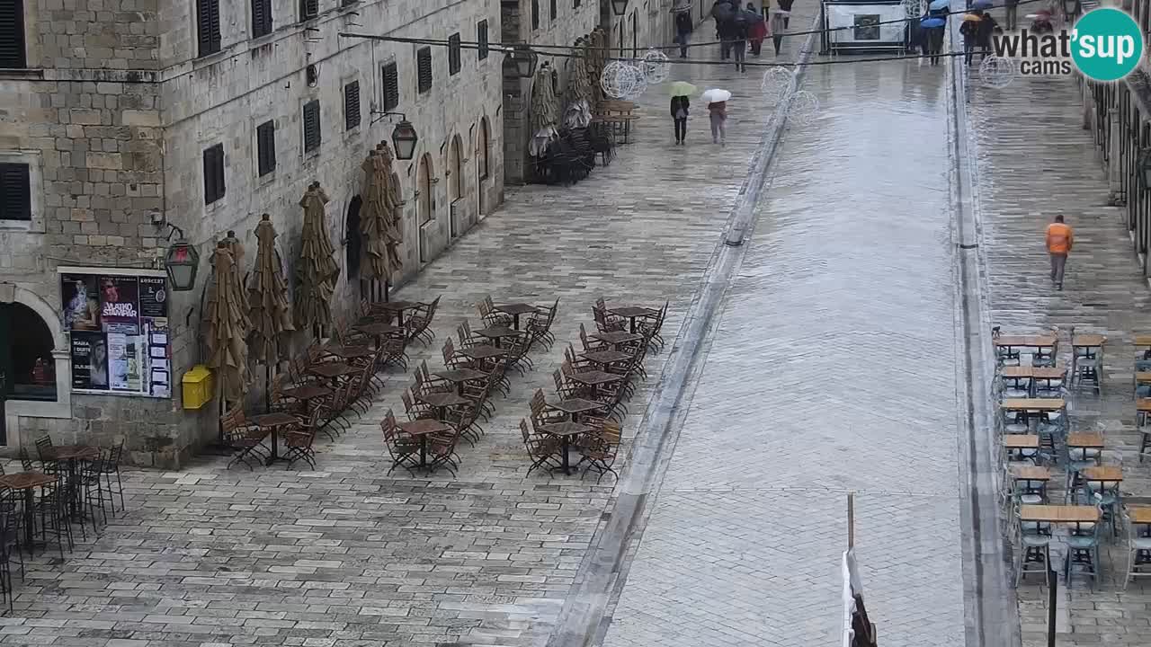 Webcam live Dubrovnik – panorama della città vecchia