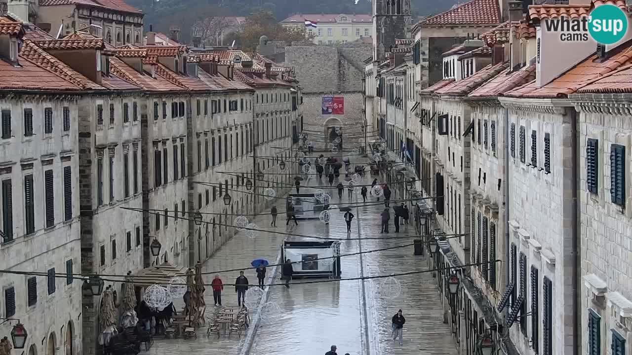 Webcam Ragusa (Dubrovnik) Stradun