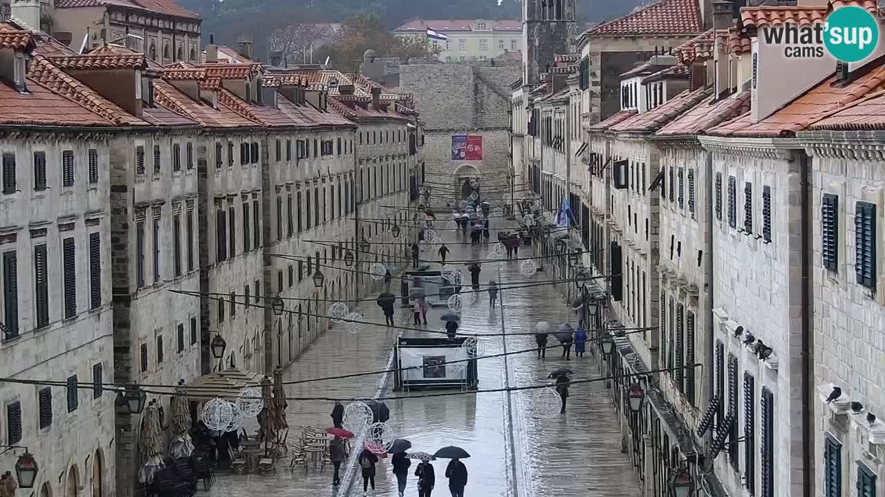 Web kamera Dubrovnik – panorama stari grad