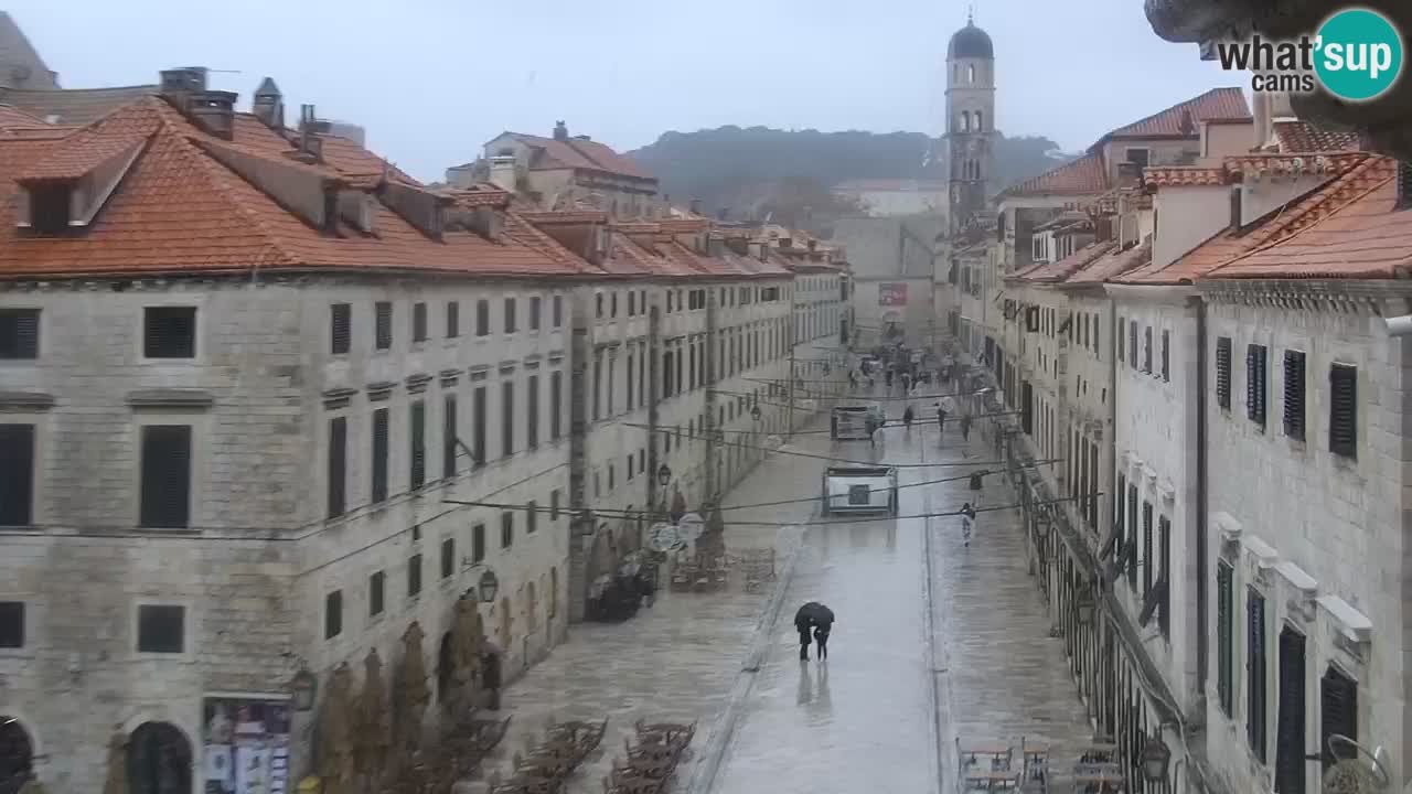 Kamera v živo Dubrovnik Stradun / Placa