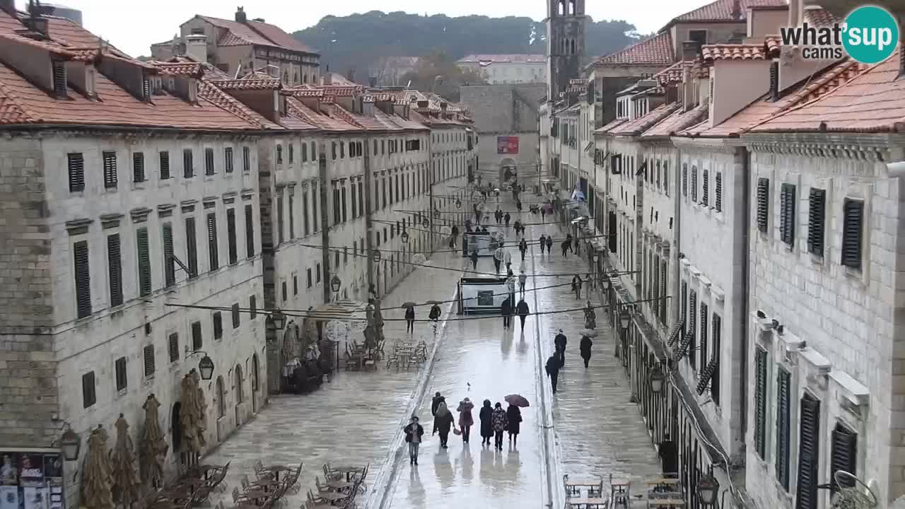 Kamera v živo Dubrovnik Stradun / Placa