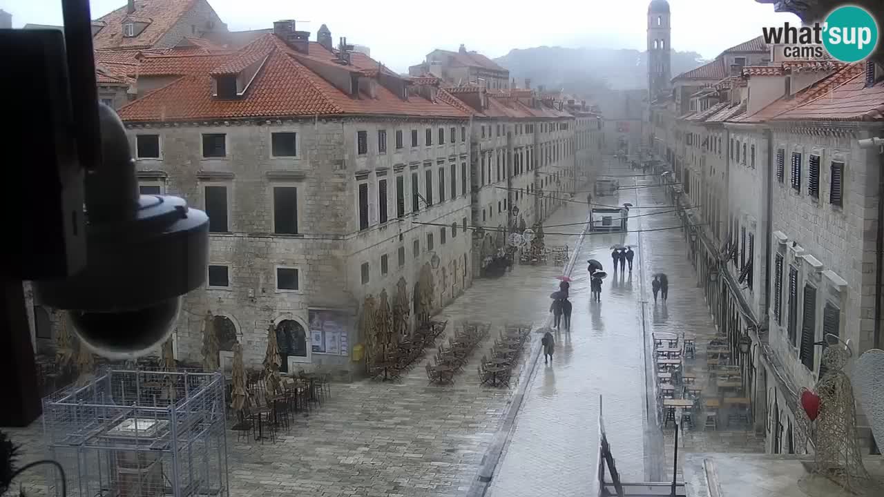 Kamera v živo Dubrovnik Stradun / Placa