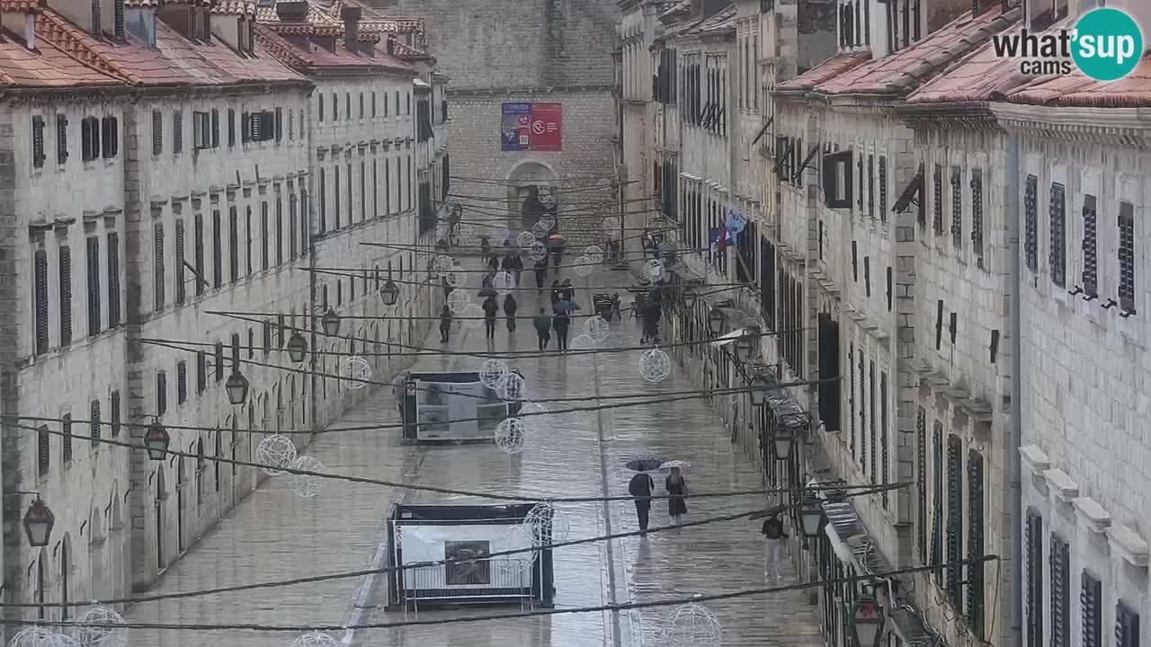 Webcam Ragusa (Dubrovnik) Stradun