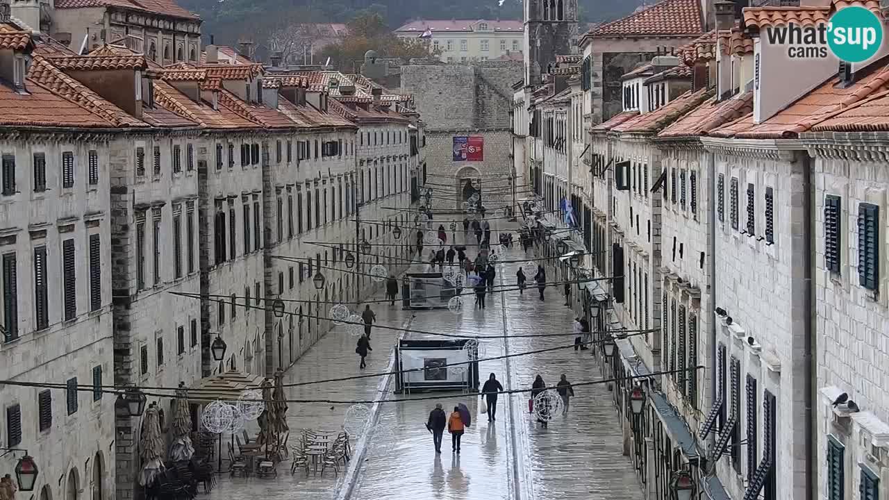 Kamera v živo Dubrovnik Stradun / Placa