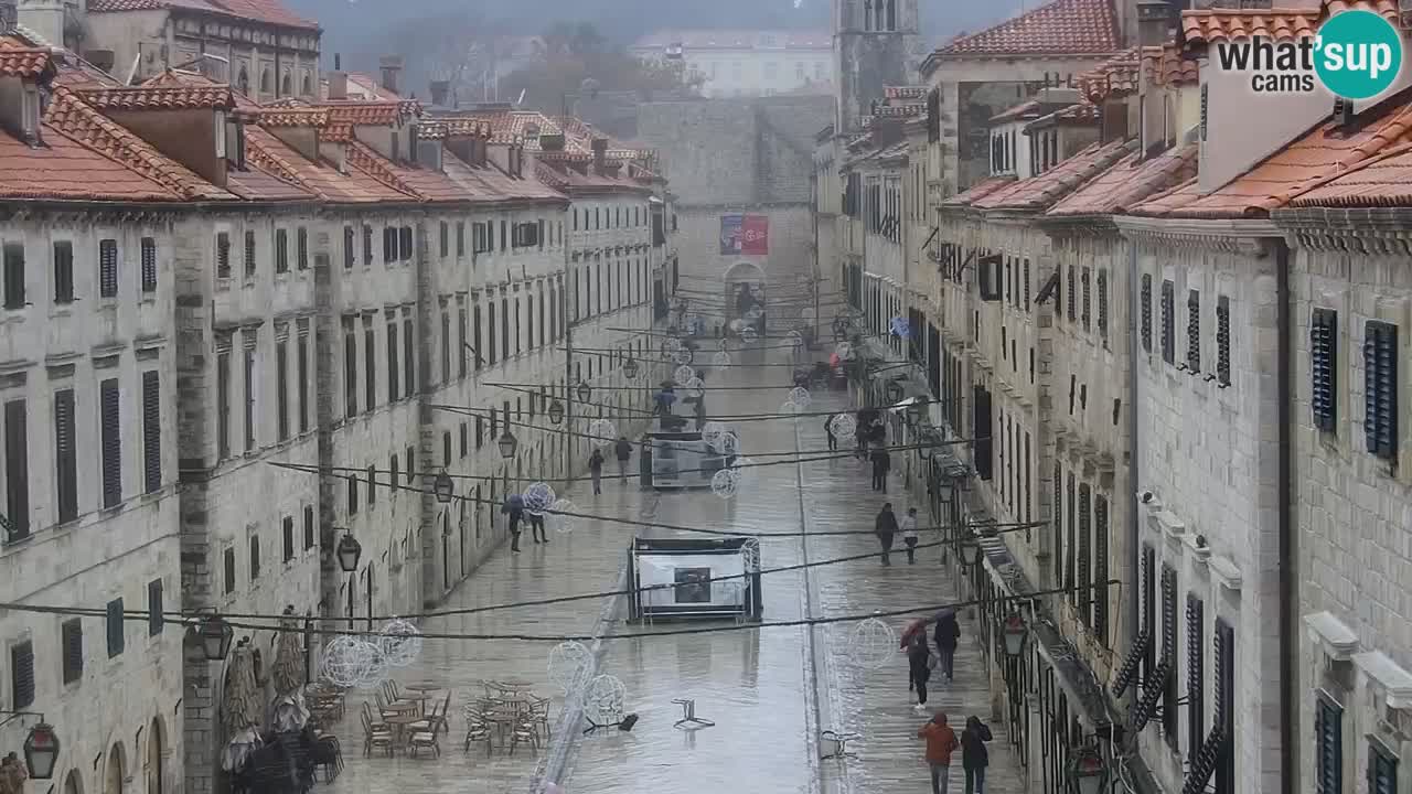 Webcam live Dubrovnik – panorama della città vecchia