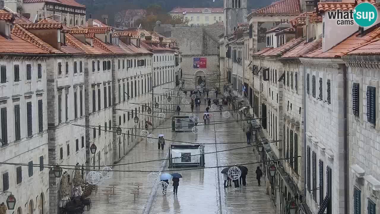 Kamera v živo Dubrovnik Stradun / Placa