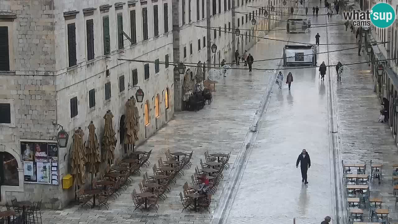 Webcam live Dubrovnik – panorama della città vecchia