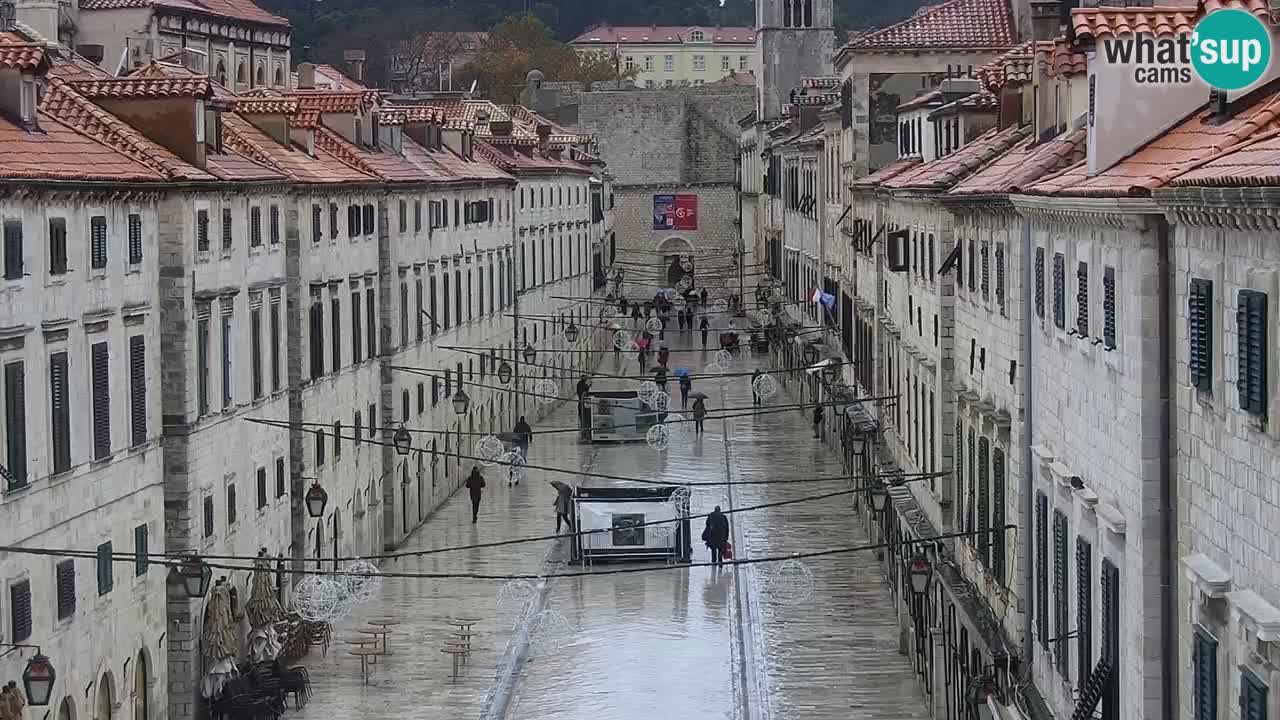 Webcam Ragusa (Dubrovnik) Stradun