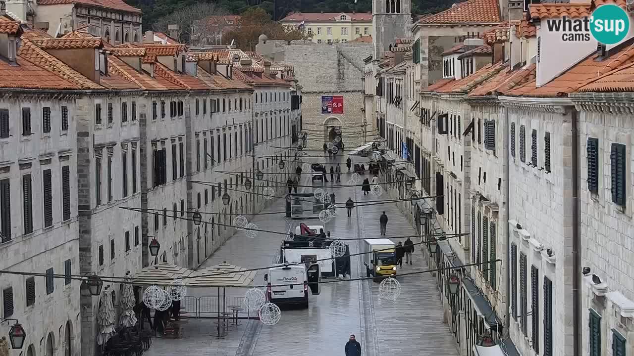 Webcam Dubrovnik – panorama de la Ciudad Vieja