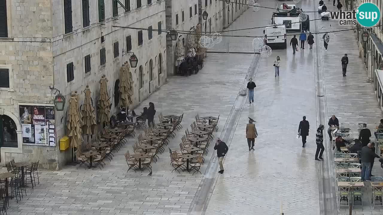 Kamera v živo Dubrovnik Stradun / Placa